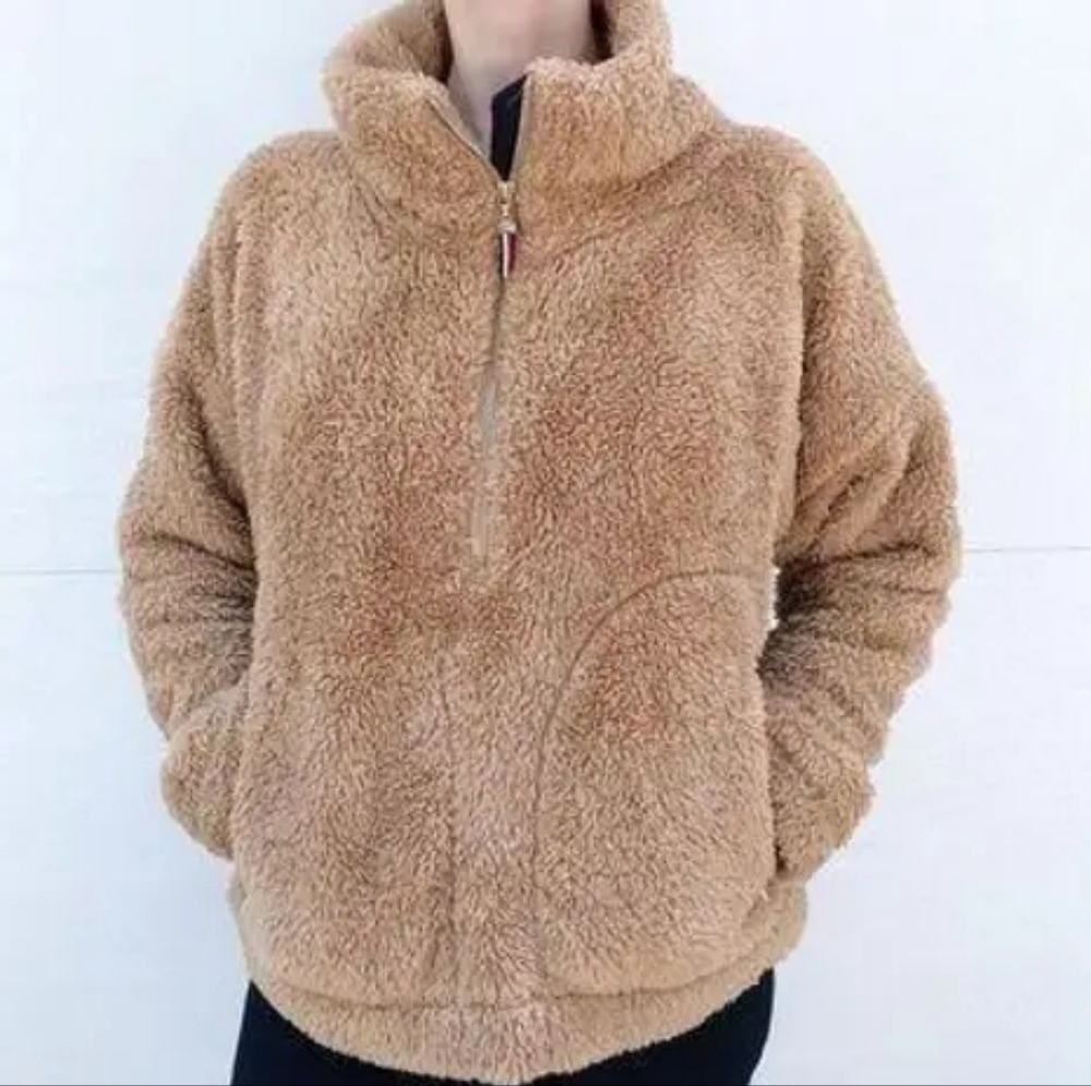 Tommy Hilfigure Half Zip Fleece Jacket